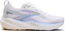 Brooks Glycerin 22 Wit/Blauw Dames Hardloopschoenen