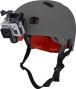Montaggio GOPRO anteriore per casco