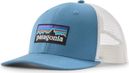 Casquette Patagonia P-6 Logo Trucker  Bleu/Blanc