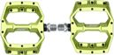 Paar flache Pedale HT Components Spider AF03 Grün