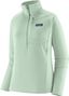 Pile Patagonia R1 1/2 Zip Verde Donna
