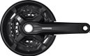 Shimano Crankset Altus MT210 3 x 9 170mm 40-30-22 Teeths Black