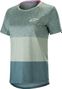 Alpinestars Stella Alps 8.0 Womens Short Sleeve Jersey Petrol Blue