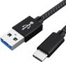 Sunslice Câble USB-A vers USB-C 20 cm 18W Noir