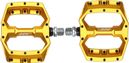 Pair of HT Components Spider AF03 Gold Flat Pedals