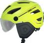 Casco Abus Pedelec 2.0 ACE Winter Kit Giallo Fluo