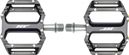 Paire de Pédales Plates HT Components AR09 Noir