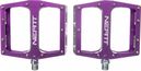 Paire de Pédales Plates Neatt Attack V2 XL 11 Picots Violet