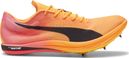 Zapatillas de Atletismo Puma evoSPEED Larga Distancia Nitro Elite 2 Naranja Rosa Hombre