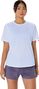 Women's Asics Core Run Blue short-sleeved jersey