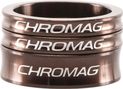 Distanziatori per sterzo Chromag 5/5/10 bronzo