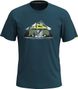 SmartWool River Van Graphic T-Shirt Blue