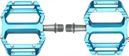 Coppia di pedali piatti HT Components AR09 blu reale