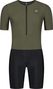 Combinaison Trifonction Unisexe Manches Courtes Rogelli Florida Noir/Vert