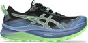 Asics Trabuco Max 3 Black Green Trail Running Shoes