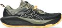 Zapatillas Trail Asics Gel-Trabuco 13 Negro/Caqui/Naranja Hombre