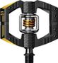 CRANK BROTHERS MALLET E 11 Klickpedale mit Cage Black Gold