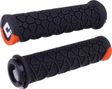 Pair of Odi Vanquish V2.1 Grips 135 mm Black Orange