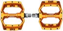 Coppia di pedali piatti HT Components Spider AF03 arancioni