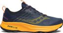 Chaussures Running Saucony Ride TR2 GTX Bleu Orange Homme