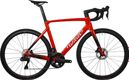 Bicicleta de Carretera Wilier Triestina Cento10 SL Shimano Ultegra Di2 12S 700 mm Rojo Negro Brillante 2023