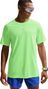 T-Shirt Running Nike Stride Jaune Homme
