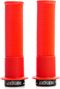 Paire de Grips DMR DeathGrip Avec Flanges Rouge