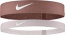 Nike Flex Headbands (x2) Pink