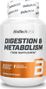 Digestion et Metabolism (60 Tabs) - Biotech Usa - Probiotiques Et Enzymes