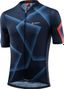 Maillot de vélo Loeffler à manches courtes FZ Penta Bleu Foncé-Bleu