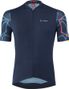 Maillot de vélo Loeffler à manches courtes FZ Penta Bleu Foncé-Bleu