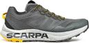 Scarpa Spin Planet Trail Shoes Grey/Yellow Men's
