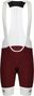 Cuissard vélo homme DRAFT bordeaux/blanc