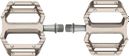 Coppia di pedali piatti HT Components AR09 grigi