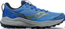 Trail Running Shoes Saucony Peregrine 13 Gris Jaune
