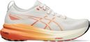 Chaussures Running Asics Gel-Kayano 31 Blanc/Orange Femme