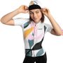 Maillot vélo manches courtes femme Cyclisme M2 Pinerolo Blanc