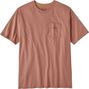 T-Shirt Patagonia Boardshort Logo Pocket Orange