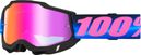 Maschera 100% Accuri 2 Superdome/Lenti Red Mirror
