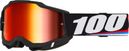 Maschera 100% Accuri 2 Magnus/Lenti Red Mirror