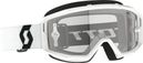 Scott Primal Clear Goggle White/Clear Screen