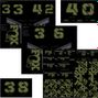 Fox Racing Shox Fork and Shock Stickers Kit Olive Drab