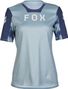 Maillot Manches Courtes Fox Defend Taunt Femme Bleu