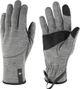 Buff Merino Fleece Gloves, Gray