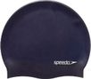 SPEEDO Swimcap Plain Flat Silicone Black
