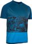 ION Traze AMP Half Zip Blue Short Sleeve Jersey