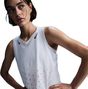 Canotta Nike AeroSwift Donna Bianco