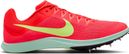 Chaussures d'Athlétisme Nike Zoom Rival Distance Rouge/Vert Homme