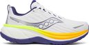Running shoes Saucony Hurricane 25 Blanc/Orange/Bleu Homme