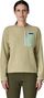 Pile Patagonia R1 Air Crewneck Beige Donna
